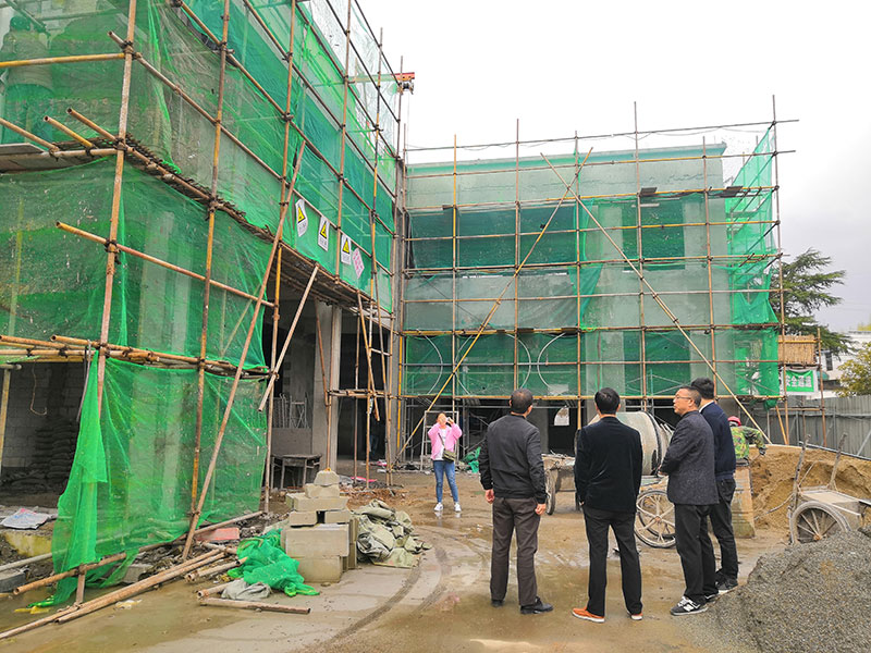 區(qū)城建投公司董事長張于帶隊對在建重點項目進(jìn)行巡查