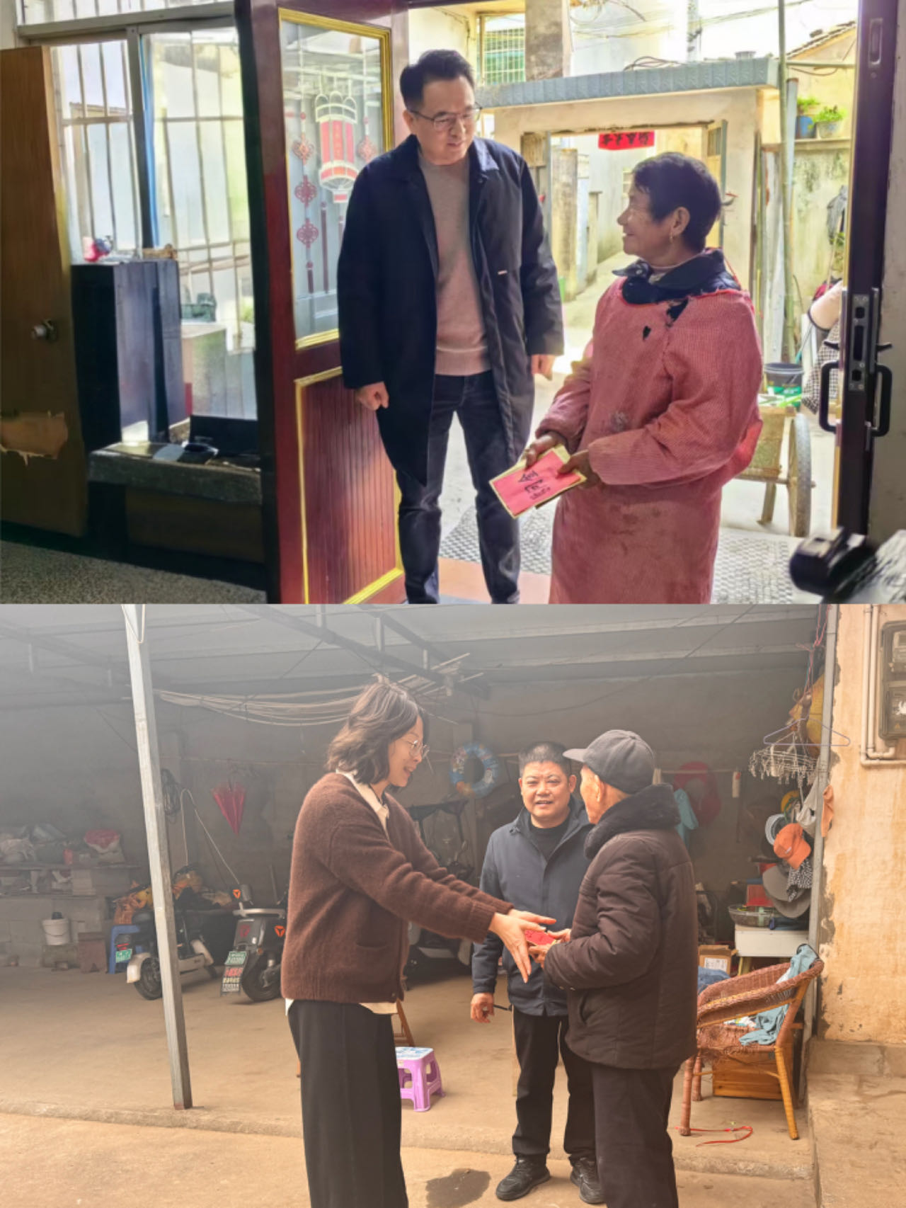 走訪送關(guān)懷，慰問暖人心——屯溪區(qū)國投集團黨委開展春節(jié)走訪慰問活動